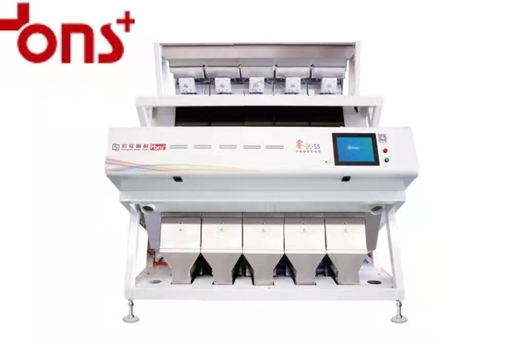 High Accuracy Wheat Grain Materials CCD Color Sorter